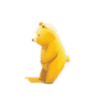 Yellow fluffy bear（個別スタンプ：22）