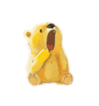 Yellow fluffy bear（個別スタンプ：27）