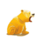 Yellow fluffy bear（個別スタンプ：32）