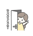 ゆるふわヘアの女の子♡日常スタンプ（個別スタンプ：4）