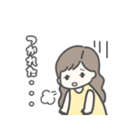 ゆるふわヘアの女の子♡日常スタンプ（個別スタンプ：36）