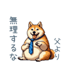 お父さん柴犬【日常・家族・父】（個別スタンプ：27）