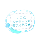 書き込める♥シンプル♡サマー吹き出し（個別スタンプ：6）