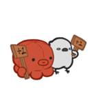 タコぬいぐるみの日常 2（個別スタンプ：14）