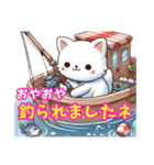 ねこさん先生の夏休みsummer vacation（個別スタンプ：19）