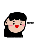 自由なGIRL（個別スタンプ：7）