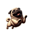 pug lovers（パグラバーズ）（個別スタンプ：9）