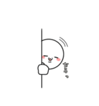二重顎しらたまスタンプ（個別スタンプ：18）