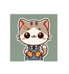 かわいいネコスタンプ文字なし（個別スタンプ：5）