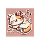 かわいいネコスタンプ文字なし（個別スタンプ：8）