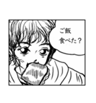 純情漫画（少女漫画）韓国語-日本語（個別スタンプ：10）