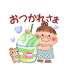 ぷくぷくさん「夏の日」（個別スタンプ：9）