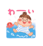 ぷくぷくさん「夏の日」（個別スタンプ：34）