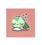 かわいいカメのスタンプ文字なし（個別スタンプ：8）