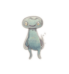 Creepy aliens（個別スタンプ：7）