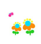 flowerflowerflowers ［組み合わせ自由］（個別スタンプ：3）