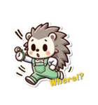 Hedgehog has no thorns（個別スタンプ：4）