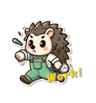 Hedgehog has no thorns（個別スタンプ：9）