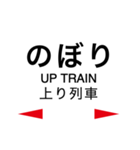 日田彦山線・後藤寺線の駅名スタンプ（個別スタンプ：37）