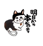 重度精神障害者による色々手描き猫の夏休み（個別スタンプ：10）