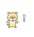 猫の漢字一文字スタンプ（個別スタンプ：13）