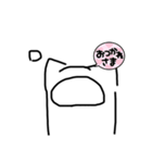 オリジナルみさキャラAmong Usです！（個別スタンプ：4）