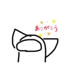 オリジナルみさキャラAmong Usです！（個別スタンプ：8）
