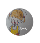 かわいい女の子の家族（個別スタンプ：6）