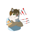 夢柴犬斗スタンプ！（個別スタンプ：16）
