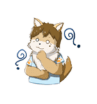 夢柴犬斗スタンプ！（個別スタンプ：18）