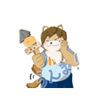 夢柴犬斗スタンプ！（個別スタンプ：20）