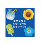 【大人可愛い】お誕生日＊暑中お見舞い（個別スタンプ：23）