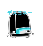 青い電車 リメイク版（個別スタンプ：7）