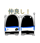 青い電車 リメイク版（個別スタンプ：23）