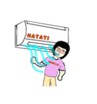 うさこ1日5（個別スタンプ：6）