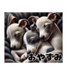 子犬おやすみ詰め合わせ（個別スタンプ：36）