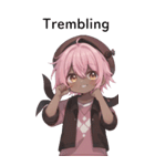 全て同じセリフ【Trembling】  1（個別スタンプ：3）