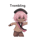 全て同じセリフ【Trembling】  1（個別スタンプ：19）