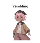 全て同じセリフ【Trembling】  1（個別スタンプ：22）