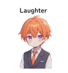 全て同じセリフ【Laughter】（個別スタンプ：4）