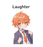 全て同じセリフ【Laughter】（個別スタンプ：5）