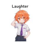 全て同じセリフ【Laughter】（個別スタンプ：8）