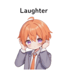 全て同じセリフ【Laughter】（個別スタンプ：9）