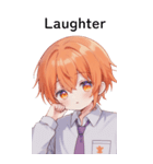 全て同じセリフ【Laughter】（個別スタンプ：10）