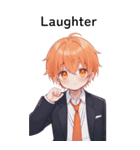 全て同じセリフ【Laughter】（個別スタンプ：13）