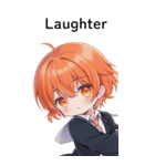 全て同じセリフ【Laughter】（個別スタンプ：15）