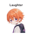 全て同じセリフ【Laughter】（個別スタンプ：16）