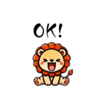 動物たちのゆるかわトーク（個別スタンプ：18）
