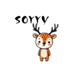 動物たちのゆるかわトーク（個別スタンプ：28）