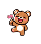 かわいいクマさんの詰め合わせパック（個別スタンプ：2）